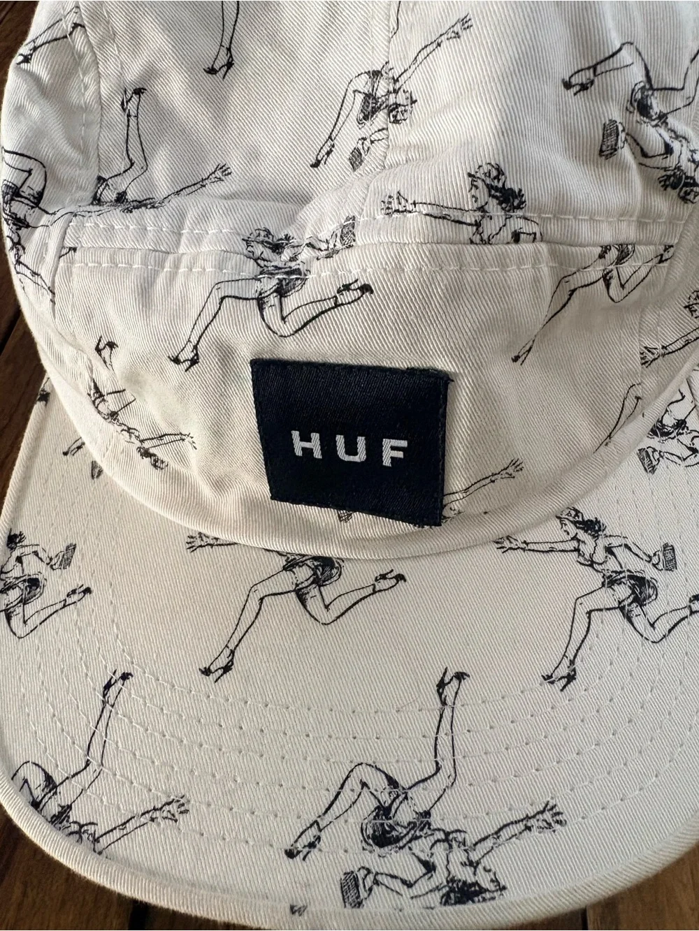 Huff 5 panel volley camp cap - Picture 2 of 7